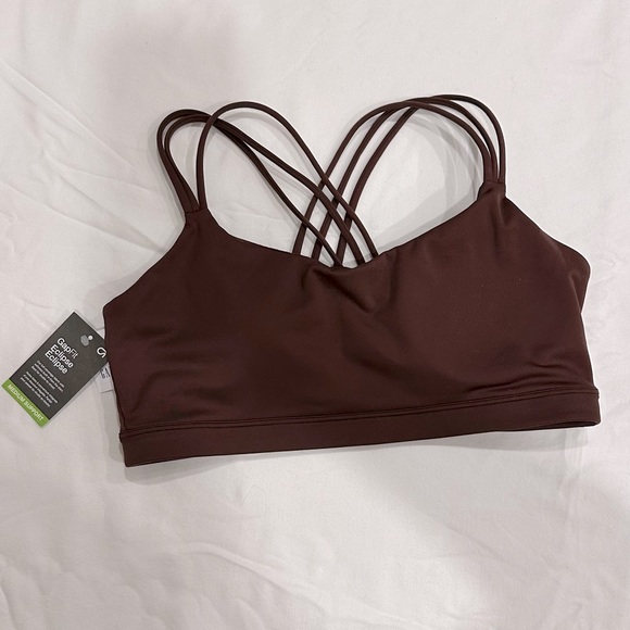 Gapfit Eclipse Brown Sports Bra NWT - Picture 1 of 5
